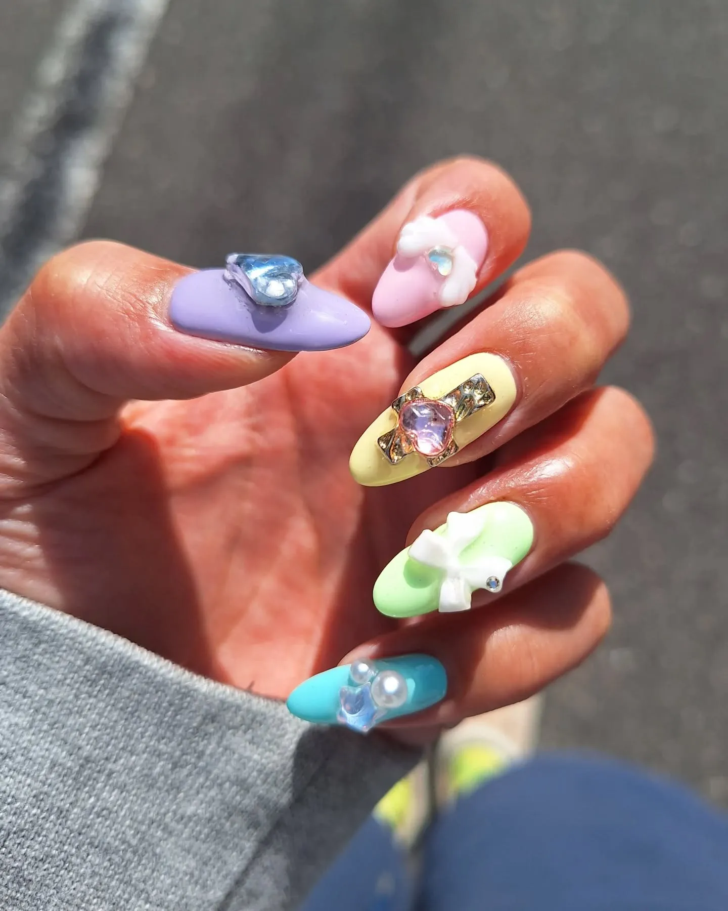 My nail✨️🩷🫧　