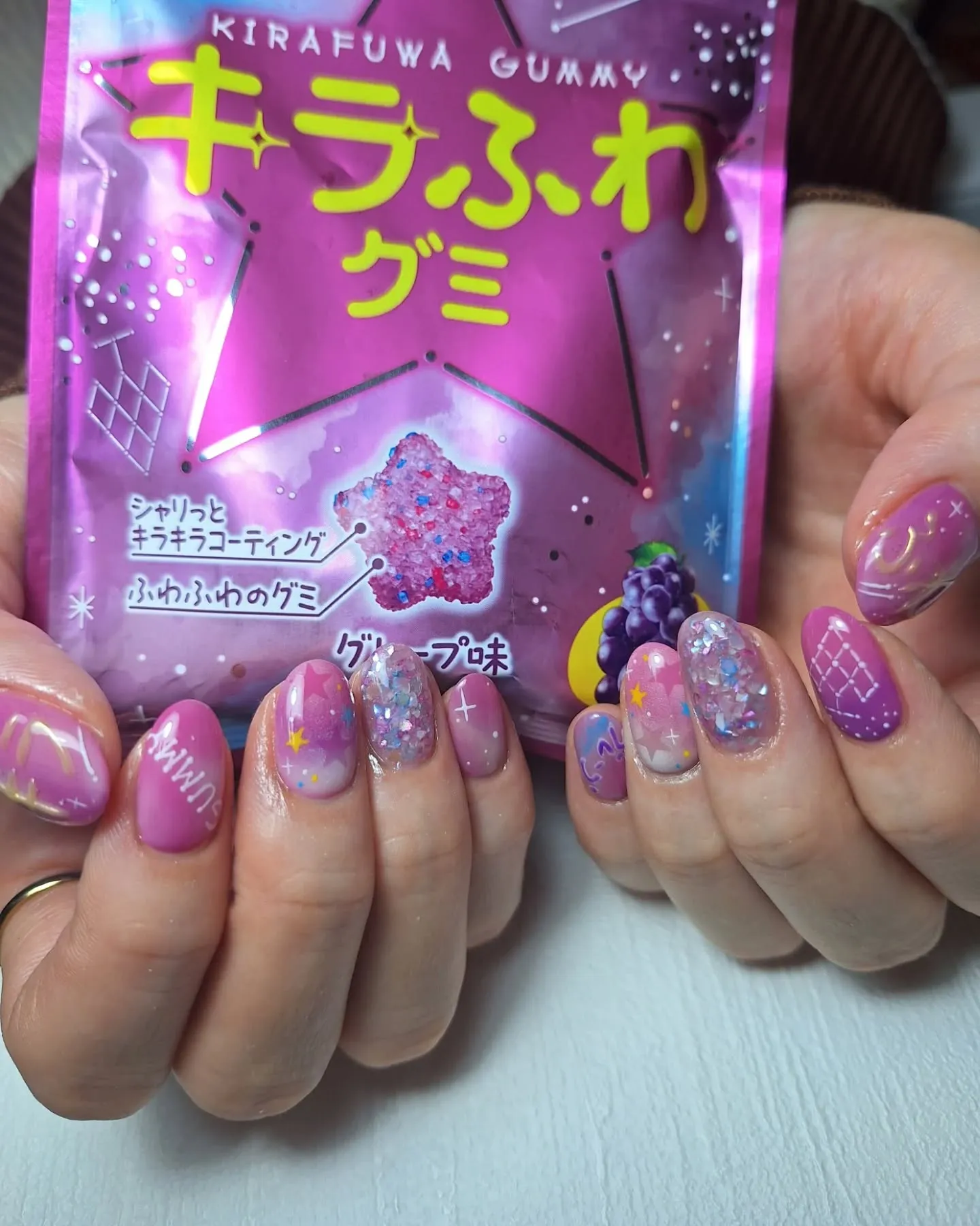 キラふわグミネイル🌟🫧