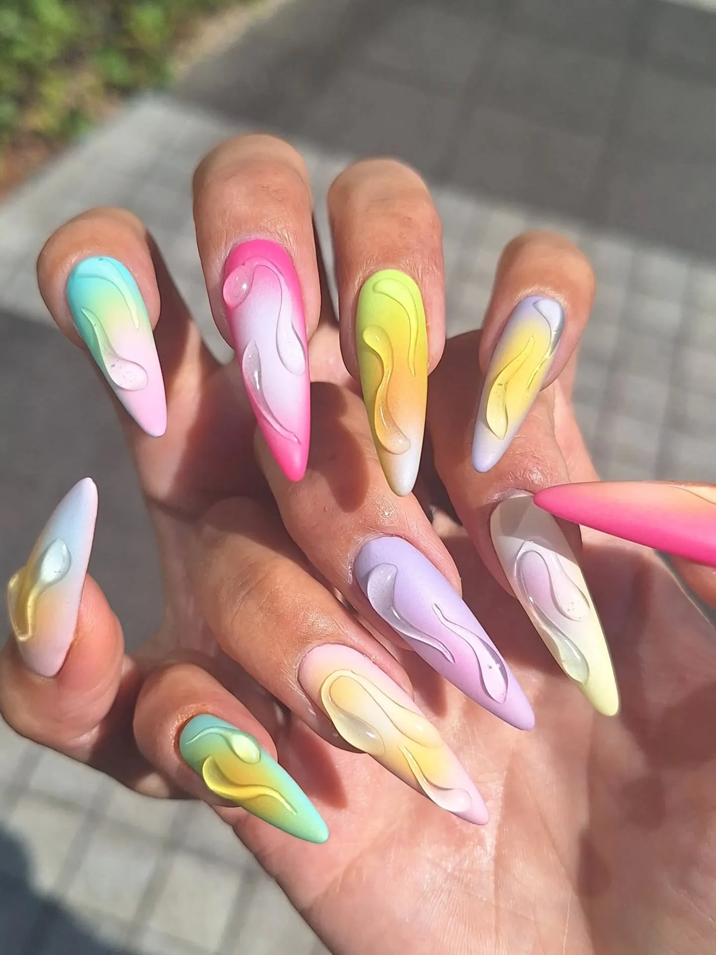 どの指が好き～？🤭🌈
